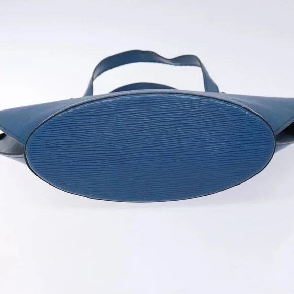 LOUIS VUITTON Epi Saint Jacques Shoulder Bag Blue M52275 LV Auth BA5219 - Picture 7 of 16